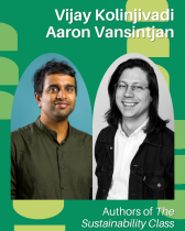 Q&A with Vijay Kolinjivadi and Aaron Vansintjan, authors of The Sustainability Class Q&A with Vijay Kolinjivadi and Aaron Vansintjan, authors of The Sustainability Class