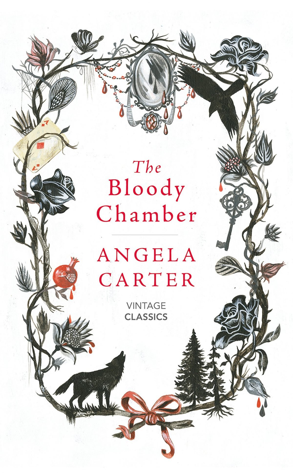 cover for the bloody chamber horror anthology book 