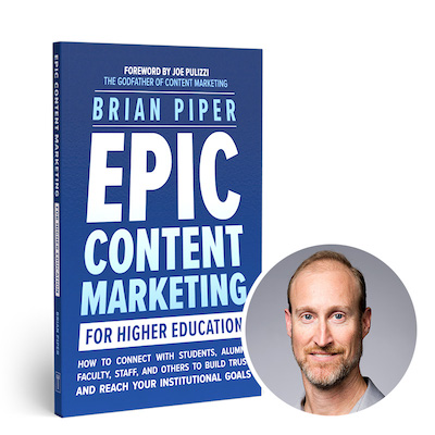 Epic Content Marketing for Higher Education Book Image