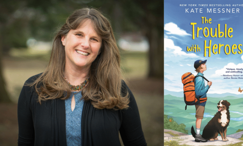 Q&A with Kate Messner, Author of May/June Kids’ Indie Next List Top Pick “The Trouble with Heroes” Q&A with Kate Messner, Author of May/June Kids’ Indie Next List Top Pick “The Trouble with Heroes”