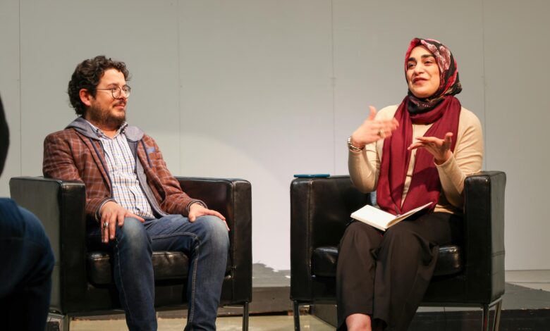 Event on author Rusha Latif’s book packs Marcus Hall studio – Golden Gate Xpress Event on author Rusha Latif’s book packs Marcus Hall studio – Golden Gate Xpress