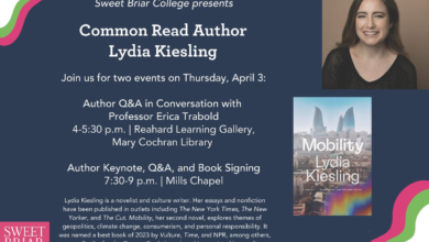 Common Read Author Lydia Kiesling Q&A