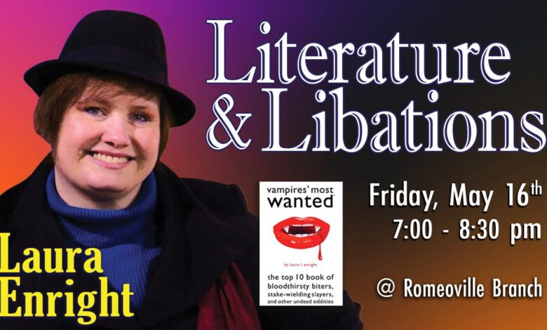 May 16 | Literature & Libations: Author Event with Laura Enright May 16 | Literature & Libations: Author Event with Laura Enright