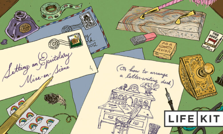 The art and pleasure of writing a letter : Life Kit : NPR The art and pleasure of writing a letter : Life Kit : NPR