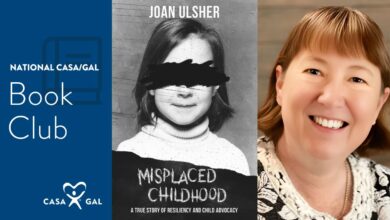 Child advocate, Joan Ulsher, inspires book club participants