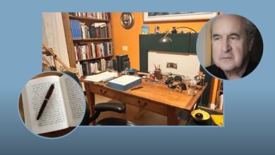 Where I write . . .  John Banville’s place of ‘happy nothingness’