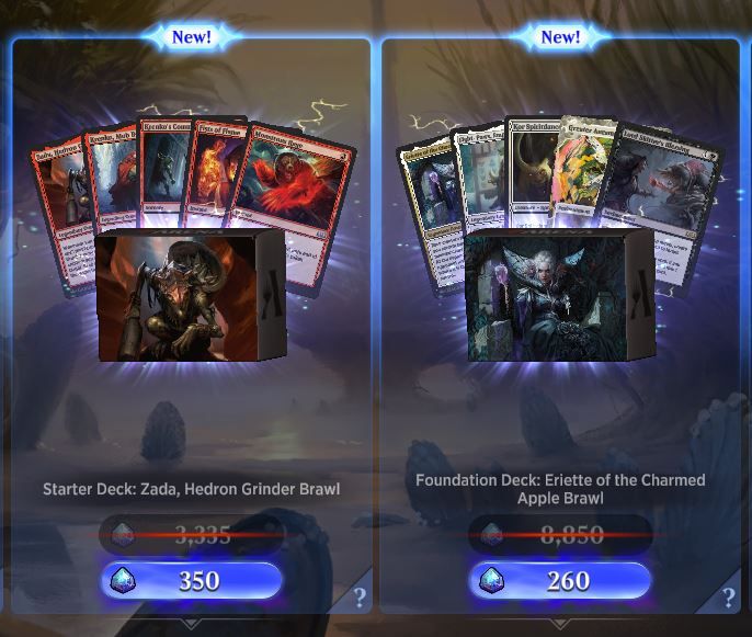 Arena store Brawl precons