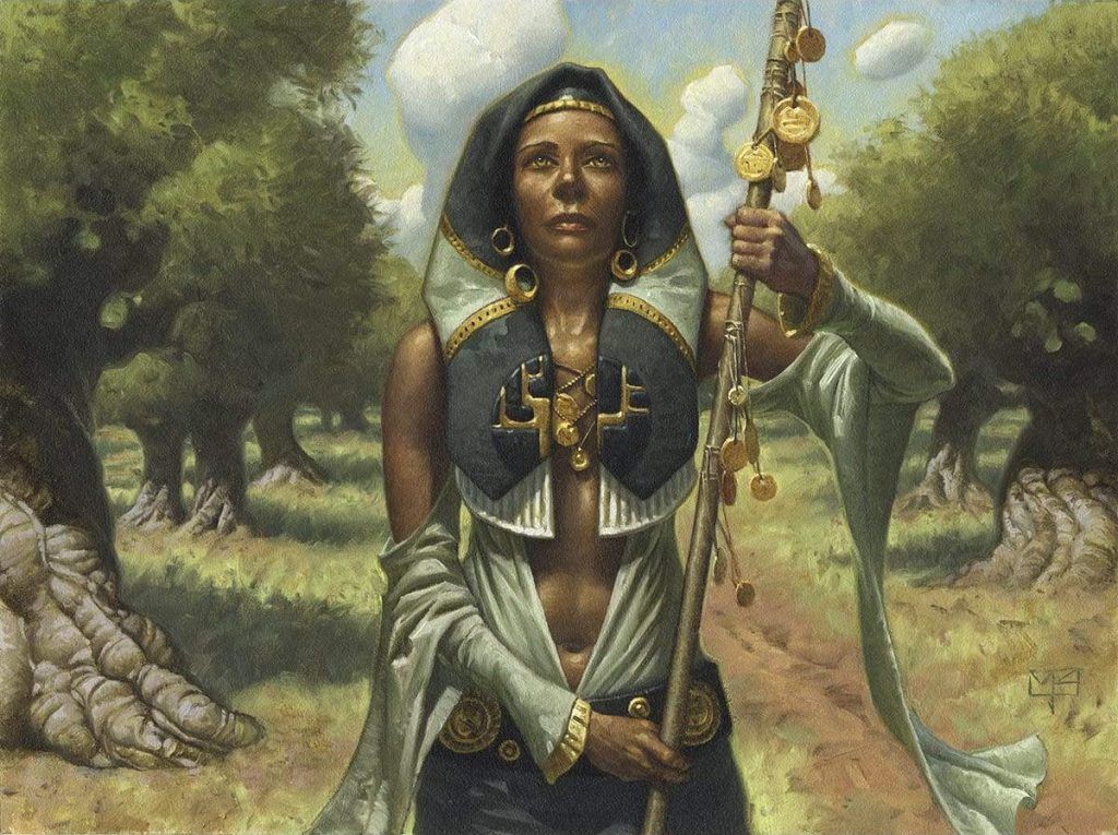 Noble Hierarch - Illustration by Mark Zug