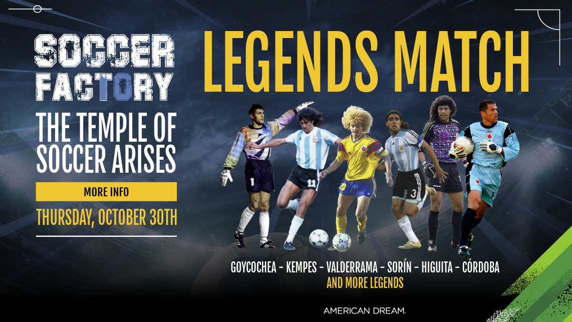 American Dream to Host Legends Soccer Match