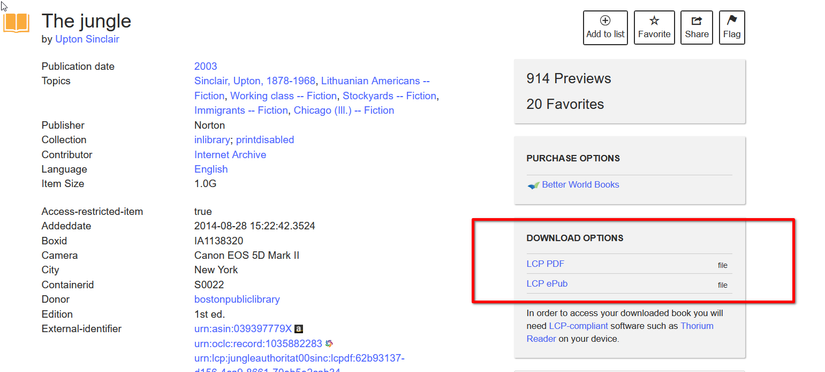 Downloading a borrowed book.