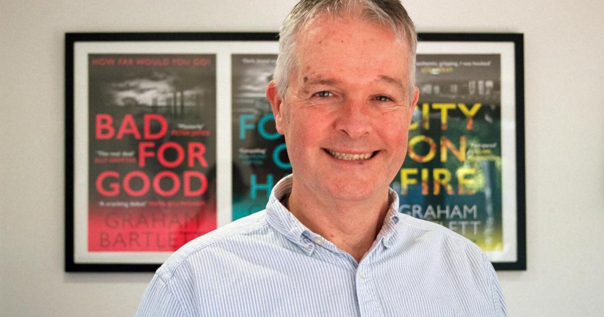 How Peter James helped Graham Bartlett become an author